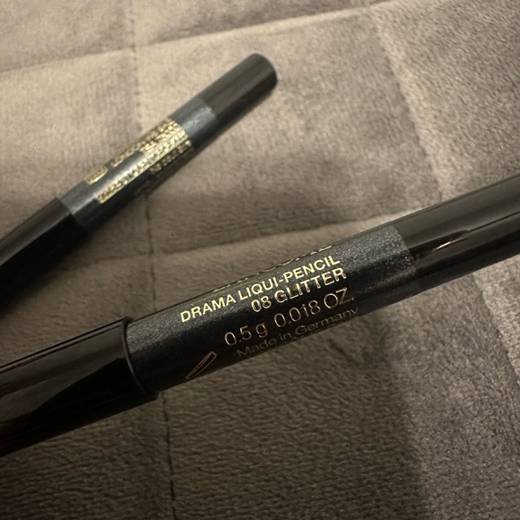 New Bundle of 2 Lancome drama pencil 08 glitter Eiffel diamond 0.5G each travel - Picture 3 of 8